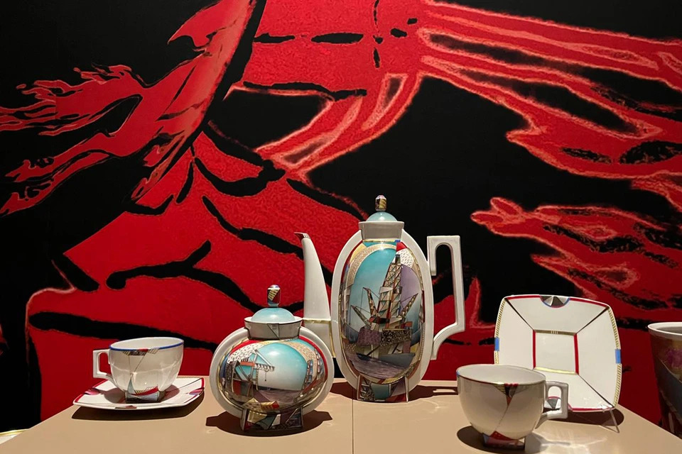 агитфарфор Кофейный сервис Нефть