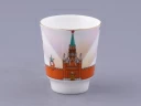 Чашка с блюдцем форма Майская рисунок Спасская башня, арт. 81.32626.00.1, Чашка с блюдцем форма Майская рисунок Спасская башня, арт. 81.32626.00.1,