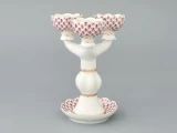 Подсвечник Трехрожковый Тюльпан Сетка-Блюз арт. 80.50232.00.1, Подсвечник Трехрожковый Тюльпан Сетка-Блюз арт. 80.50232.00.1,