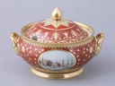 Супница, форма Александрия, рисунок Гурьевский сервиз арт. 80.43362.00.1, Супница, форма Александрия, рисунок Гурьевский сервиз арт. 80.43362.00.1,