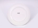 Тарелка плоская 170 мм, с белым бортом, коллекция Коралл, арт. 01.00095.14, Тарелка плоская 170 мм, с белым бортом, коллекция Коралл, арт. 01.00095.14,