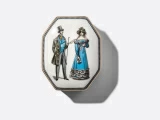 Туалетная коробочка форма Граненая, рисунок Modes de Paris (Мода Парижа) арт. 81.26463.00.1, Туалетная коробочка форма Граненая, рисунок Modes de Paris (Мода Парижа) арт. 81.26463.00.1,