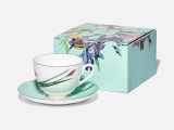 Чашка с блюдцем L’Art des Fleurs (Искусство цветов) в подарочной упаковке, форма Весенняя 2, рисунок Тигровый ирис, арт 81.33404.00.1, Чашка с блюдцем L’Art des Fleurs (Искусство цветов) в подарочной упаковке, форма Весенняя 2, рисунок Тигровый ирис, арт 81.33404.00.1,