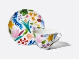 Чашка с блюдцем чайная 250 мл форма Весенняя рисунок Primavera (Примавера), арт. 81.34273.00.1, Чашка с блюдцем чайная 250 мл форма Весенняя рисунок Primavera (Примавера), арт. 81.34273.00.1,