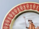 Тарелка декоративная 270 мм форма Европейская рисунок Гурьевский сервиз Продавец игрушек, арт. 80.43435.00.1, Тарелка декоративная 270 мм форма Европейская рисунок Гурьевский сервиз Продавец игрушек, арт. 80.43435.00.1,