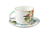 Чашка с блюдцем чайная форма Баланс рисунок Весенний букет/Spring Bouquet арт. 81.29232.00.1, Чашка с блюдцем чайная форма Баланс рисунок Весенний букет/Spring Bouquet арт. 81.29232.00.1,