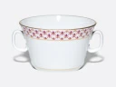 Чашка с блюдцем для бульона Молодежная Сетка-Блюз 2 арт. 81.26642.00.1, Чашка с блюдцем для бульона Молодежная Сетка-Блюз 2 арт. 81.26642.00.1,