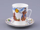Чашка с блюдцем форма Майская рисунок Московский Собор, арт. 81.32623.00.1, Чашка с блюдцем форма Майская рисунок Московский Собор, арт. 81.32623.00.1,