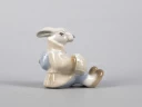 Скульптура форма Заяц с капустой рисунок Забота, арт. 82.43055.00.1, Скульптура форма Заяц с капустой рисунок Забота, арт. 82.43055.00.1,