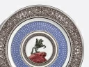 Блюдо круглое 300 мм, форма Европейская, рисунок Серебряный город, арт. 80.47458.00.1, Блюдо круглое 300 мм, форма Европейская, рисунок Серебряный город, арт. 80.47458.00.1,