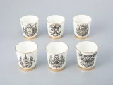 Подарочный набор стопок 6шт, форма Сувенирная 1, рисунок Кворум, арт. 81.30291.00.1, Подарочный набор стопок 6шт, форма Сувенирная 1, рисунок Кворум, арт. 81.30291.00.1,