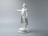 Подарочный набор Генерал-фельдмаршал Кутузов М.И. 1745 г. Белый бисквит арт. 81.31283.00.1, Подарочный набор Генерал-фельдмаршал Кутузов М.И. 1745 г. Белый бисквит арт. 81.31283.00.1,