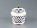 Сахарница Юлия Кобальтовая сетка арт. 80.66467.00.1, Сахарница Юлия Кобальтовая сетка арт. 80.66467.00.1,