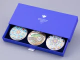Подарочный набор Ёлочная игрушка, форма Сфера, рисунок Три стихии Змея, арт. 81.32609.00.1, Подарочный набор Ёлочная игрушка, форма Сфера, рисунок Три стихии Змея, арт. 81.32609.00.1,