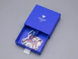 Елочная игрушка в подарочной упаковке форма Лошадка рисунок Синяя, арт. 81.34340.00.1, Елочная игрушка в подарочной упаковке форма Лошадка рисунок Синяя, арт. 81.34340.00.1,