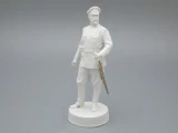 Скульптура Белогвардеец, в подарочной упаковке, рисунок Белый бисквит, арт 81.33428.00.1, Скульптура Белогвардеец, в подарочной упаковке, рисунок Белый бисквит, арт 81.33428.00.1,