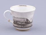 Чашка с блюдцем чайная, форма Банкетная, рисунок Великолепный Невский Малая Конюшенная, арт. 81.32686.00.1, Чашка с блюдцем чайная, форма Банкетная, рисунок Великолепный Невский Малая Конюшенная, арт. 81.32686.00.1,