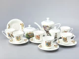 Сервиз чайный форма Сад рисунок Русские сказки, 6 персон 15 предметов, арт. 81.28417.00.1, Сервиз чайный форма Сад рисунок Русские сказки, 6 персон 15 предметов, арт. 81.28417.00.1,