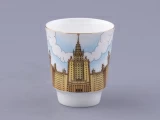 Чашка с блюдцем форма Майская рисунок Университет, арт. 81.32624.00.1, Чашка с блюдцем форма Майская рисунок Университет, арт. 81.32624.00.1,