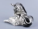 Скульптура Зебра больщой размер арт. 82.02814.00.1, Скульптура Зебра больщой размер арт. 82.02814.00.1,