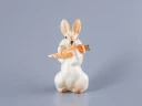 Скульптура Заяц с морковкой № 3 арт. 82.01964.00.1, Скульптура Заяц с морковкой № 3 арт. 82.01964.00.1,