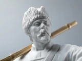 Скульптура Стрелец 1550 г., в подарочной упаковке, рисунок Белый бисквит, арт 81.31285.00.1, Скульптура Стрелец 1550 г., в подарочной упаковке, рисунок Белый бисквит, арт 81.31285.00.1,