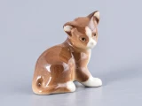 Скульптура Котенок Парамоша коричневый арт. 82.50637.00.1, Скульптура Котенок Парамоша коричневый арт. 82.50637.00.1,