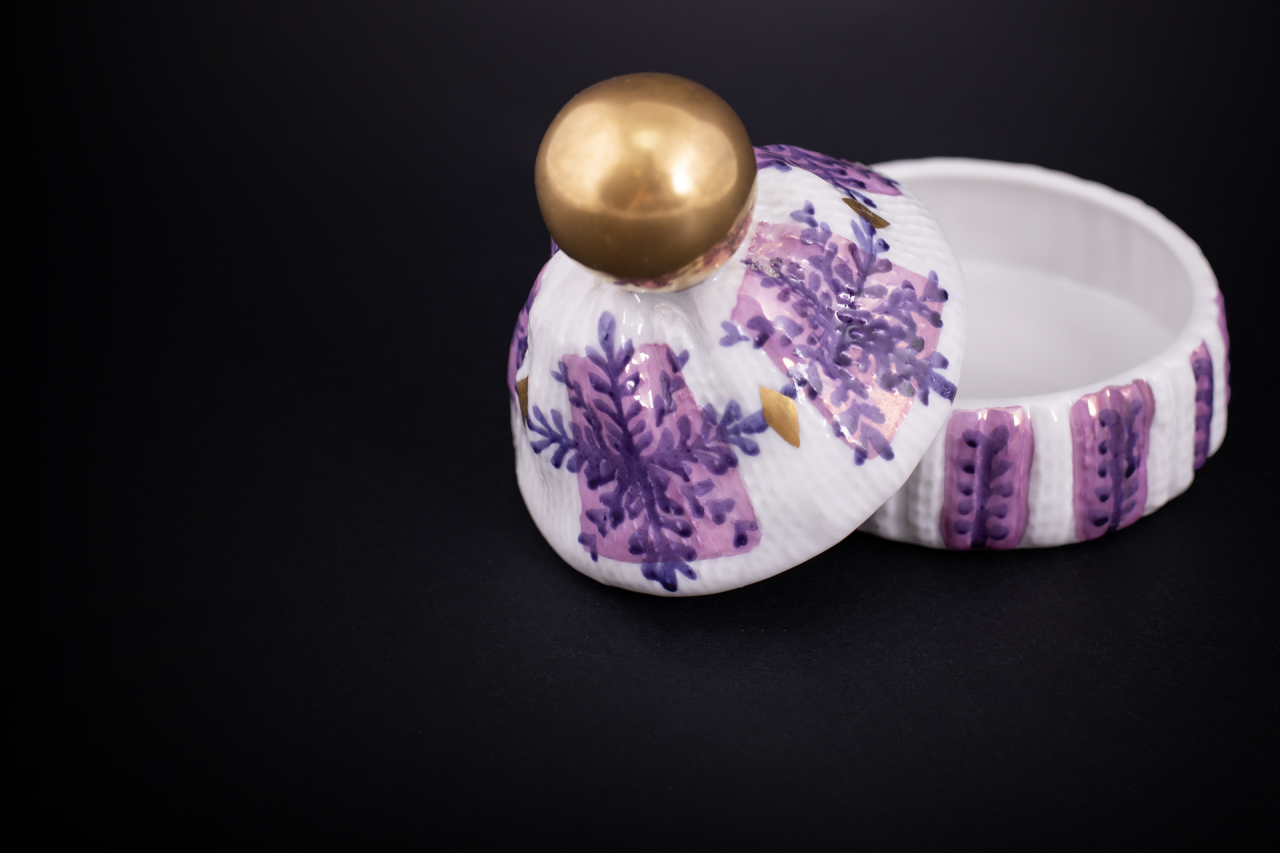 Шкатулка Детская шапочка, рисунок Снежинка, арт 60.16424.00.1, 