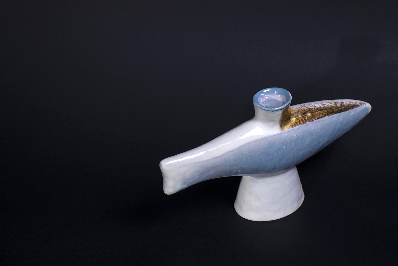 Подсвечник Атмосферные явления на форме Рыба малый размер арт 60.15868.00.1, 