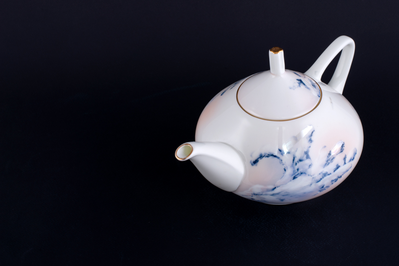 Чайник заварочный Морозное утро на форме Купольная, арт 40.03512.00.1, 