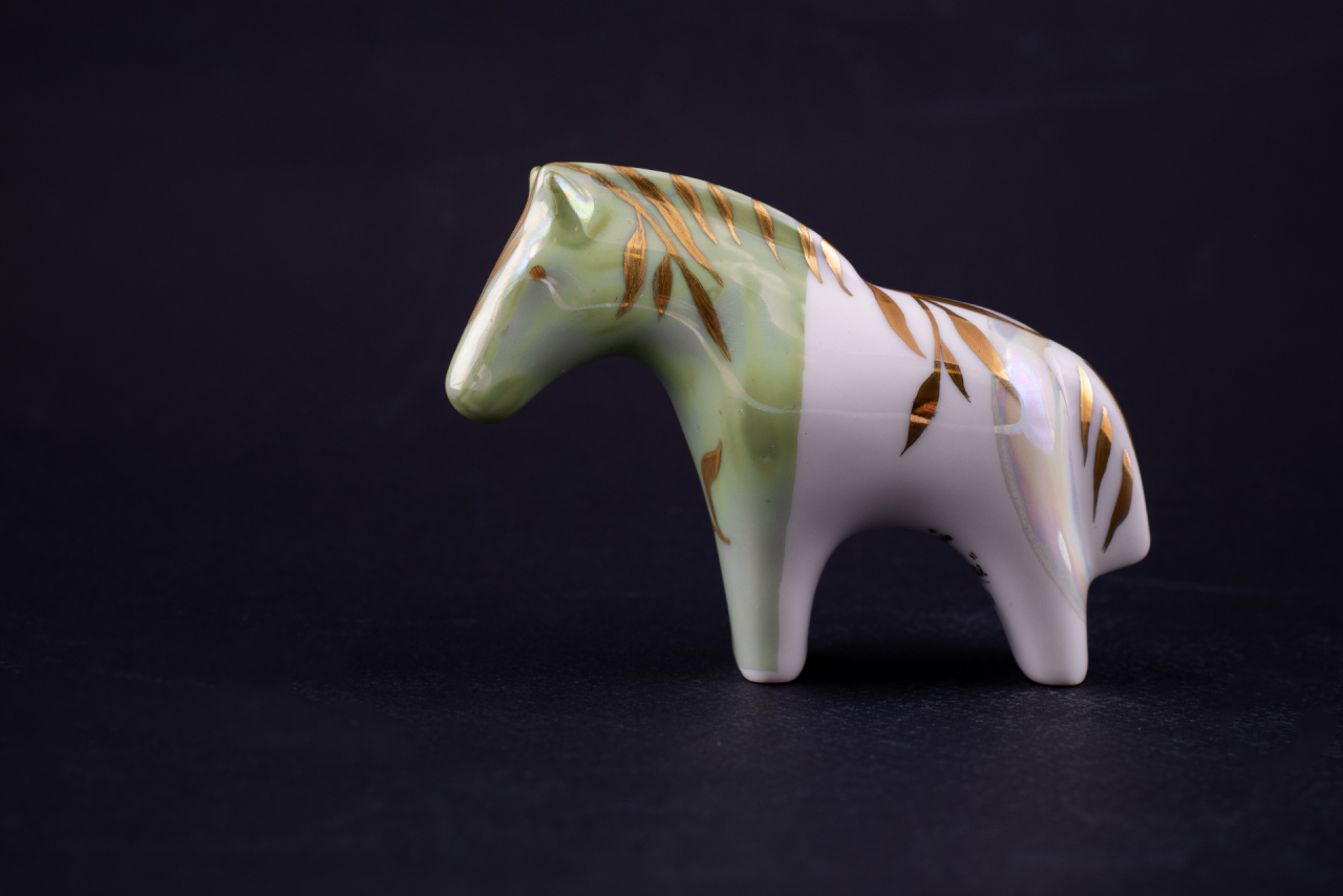 Скульптура Лошадка рисунок Карамель Яблочная, арт 62.21216.00.1, 
