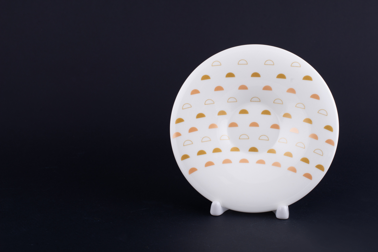 Блюдце Крем-брюле на форме Оливия, рисунок 1 арт 60.15930.00.1, 