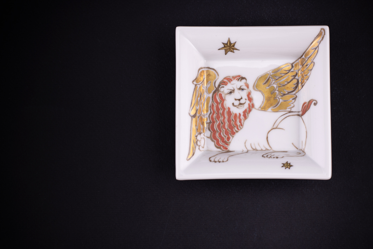 Подставка для мелочи, рисунок Звездный лев, форма Европейская, арт 60.05037.00.1, 