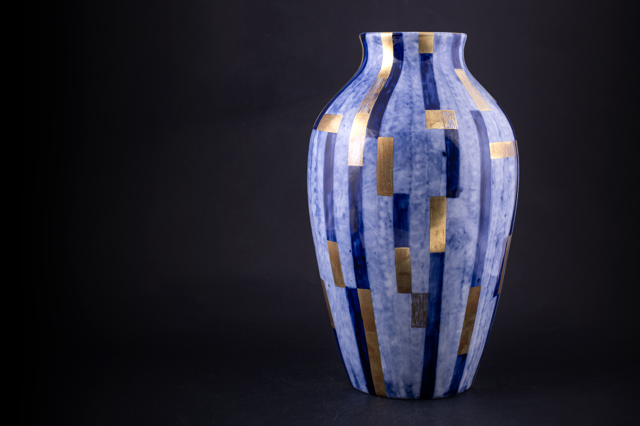 Ваза Штрих-код на форме Ламповая, арт 60.06353.00.1, 