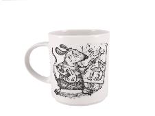 Кружка форма стандарт рисунок Мышь художник, арт. 80.97782.00.1