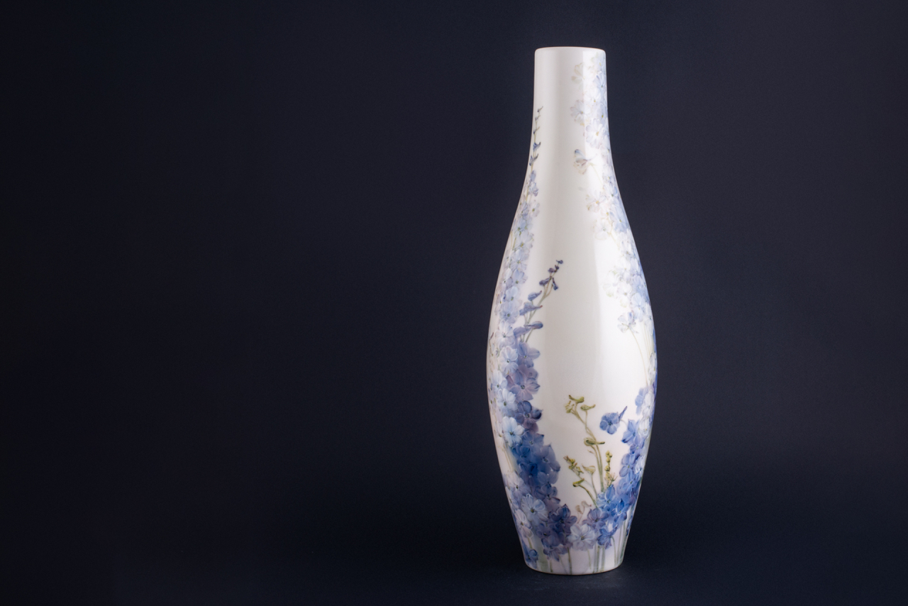 Ваза Дельфиниумы на форме Высокая, арт 80.36221.00.1, 