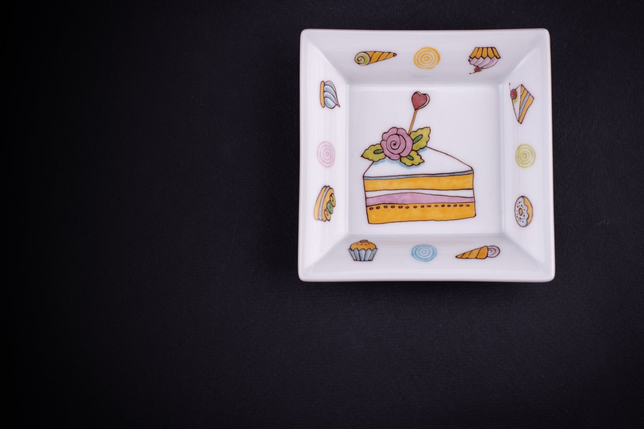 Подставка для мелочи, рисунок SWEET, форма Европейская, арт 60.03923.00.1, 