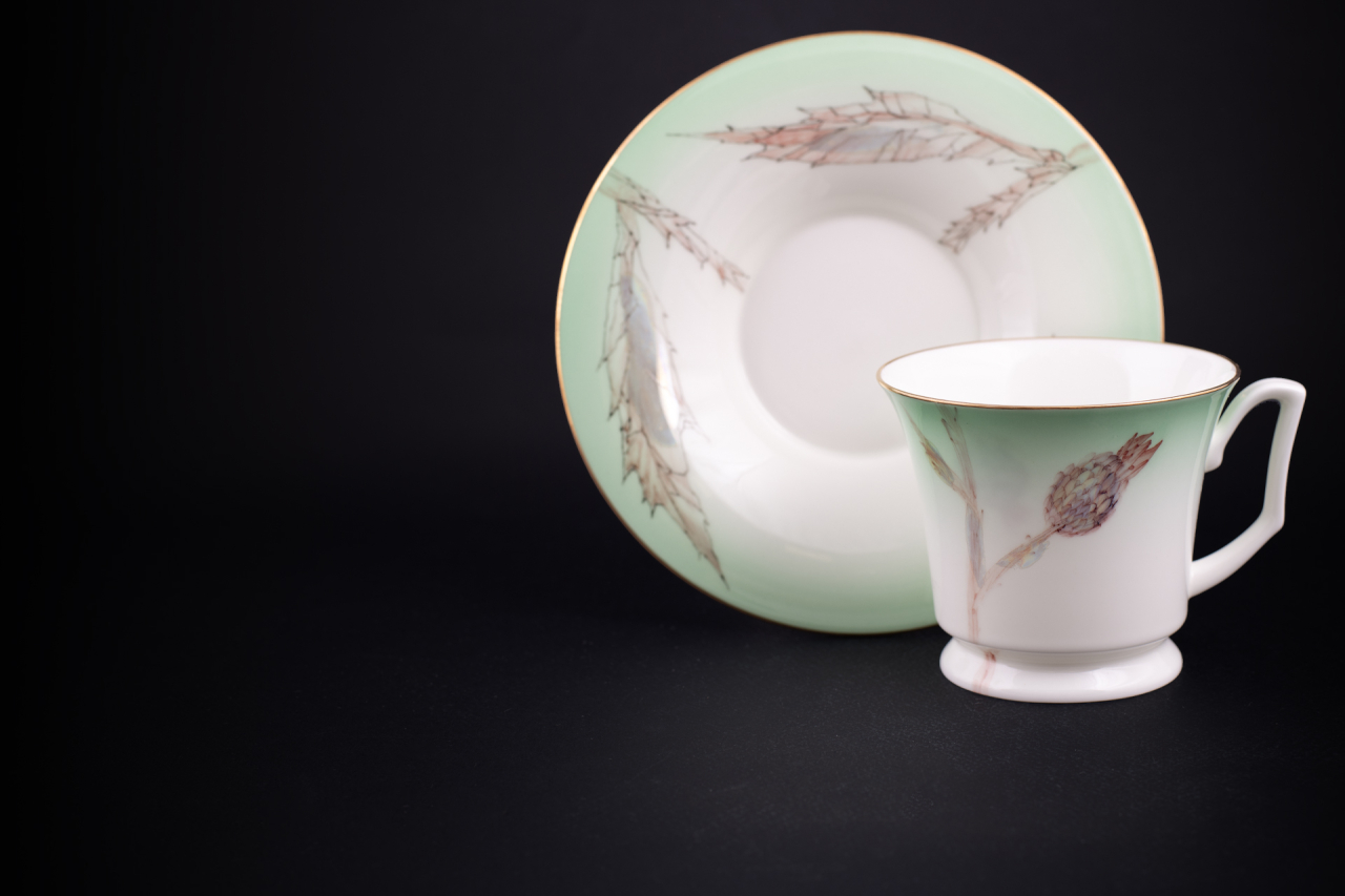 Чашка с блюдцем чайная, форма Юлия, рисунок Татьянин день арт. 41.00181.00.1, 