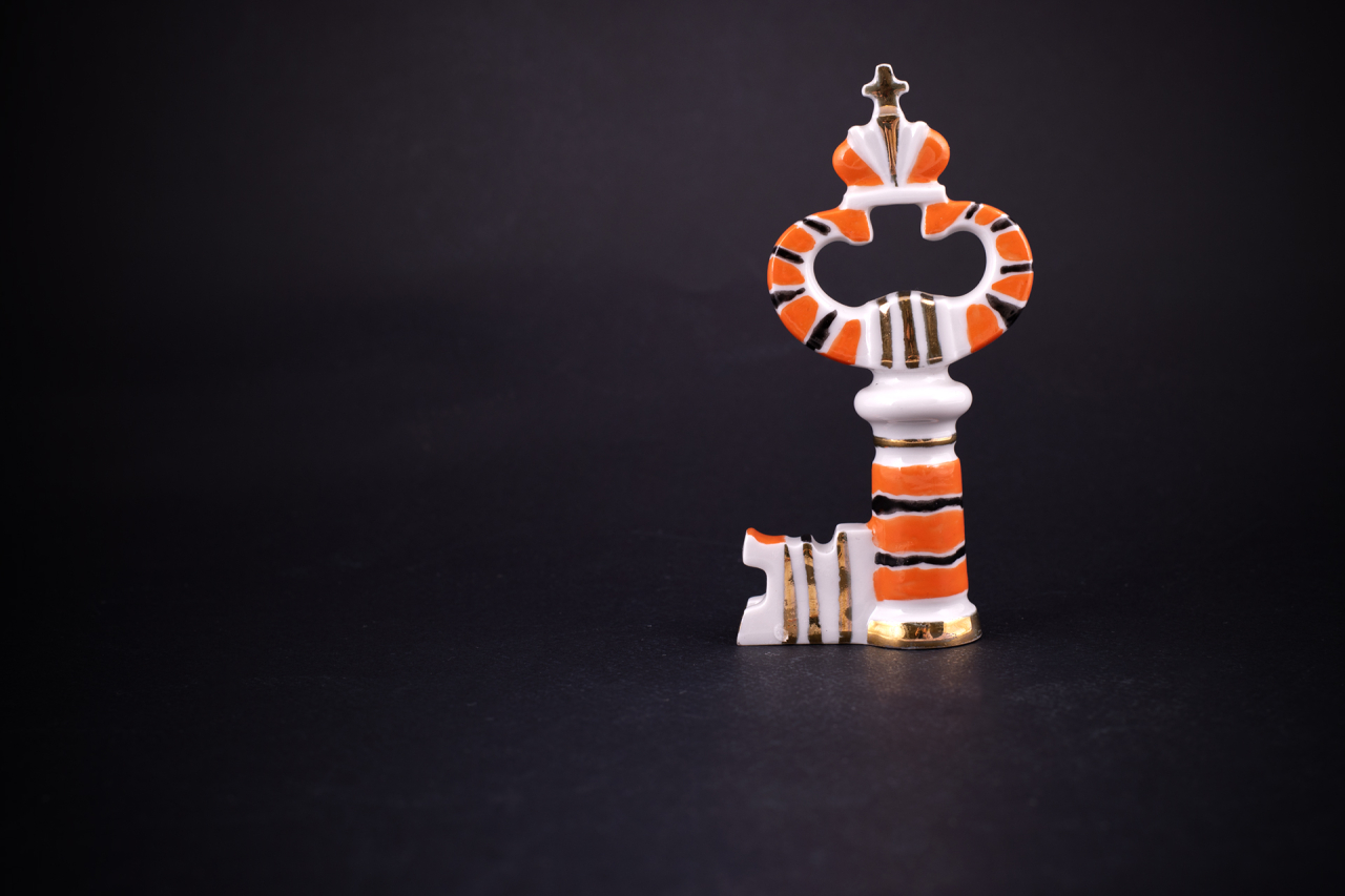 Скульптура Ключ №4, Тигровый арт 62.02423.00.1, 