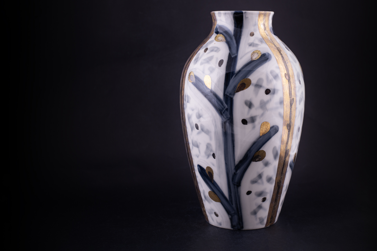 Ваза Вербная на форме Ламповая, арт 60.04646.00.1, 