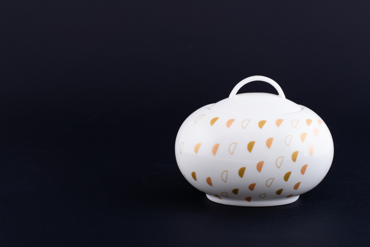 Сахарница Крем-брюле на форме Оливия, арт 60.15927.00.1, 