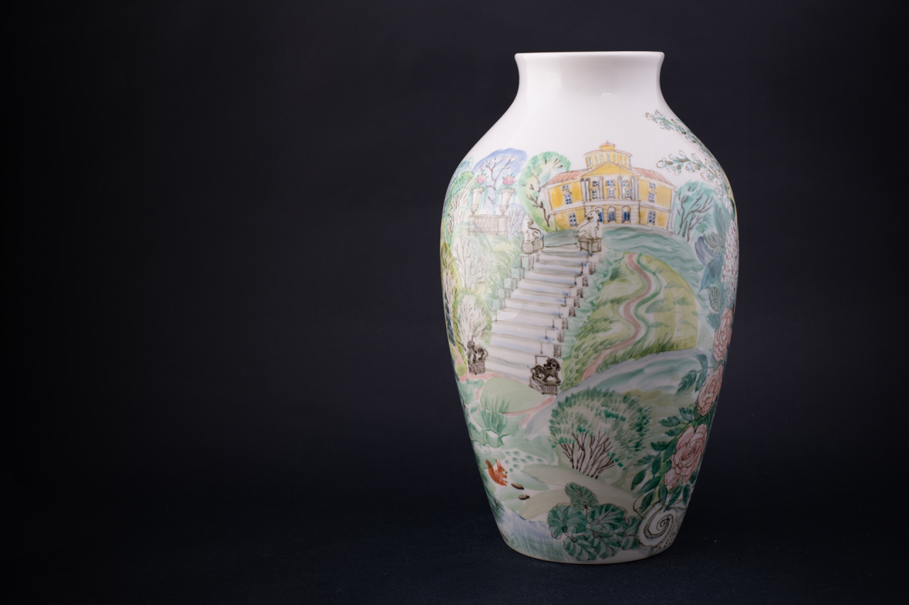 Ваза Императорский букет, форма Ламповая, арт 45.09398.00.1, 