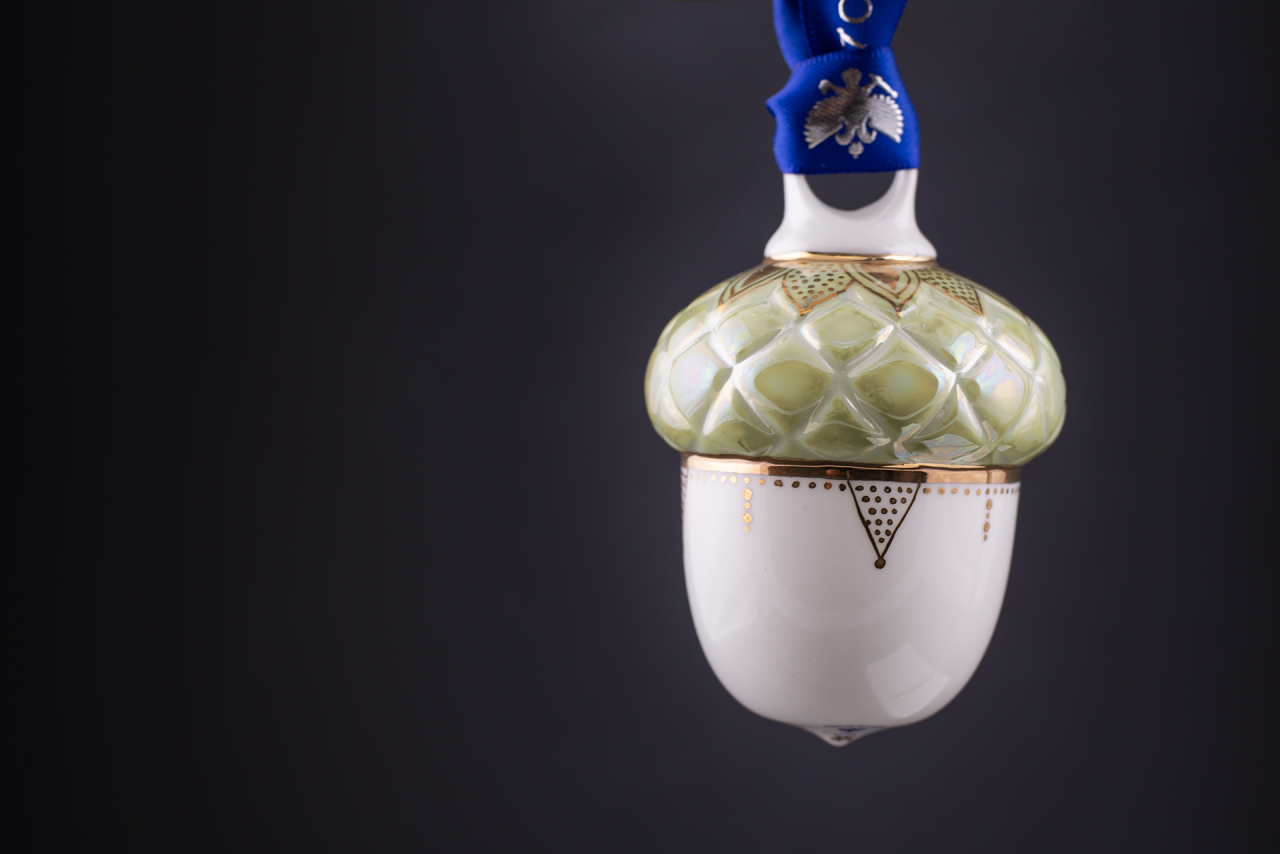 Елочная игрушка Желудь Салатовый, арт 60.21184.00.1, 