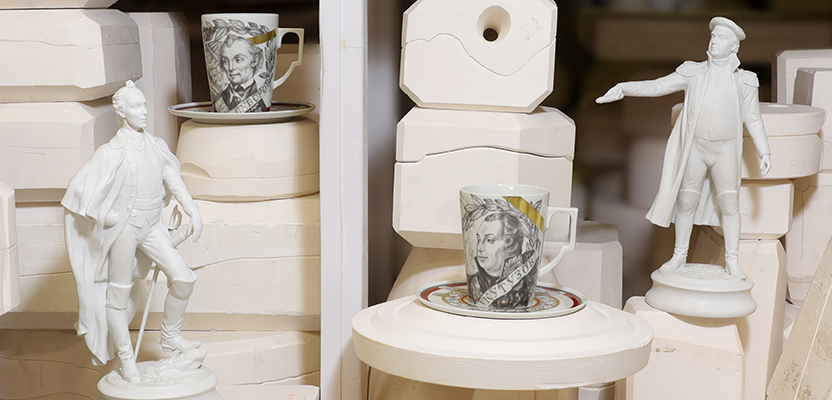 Новинка коллекция фарфора "Полководцы России"