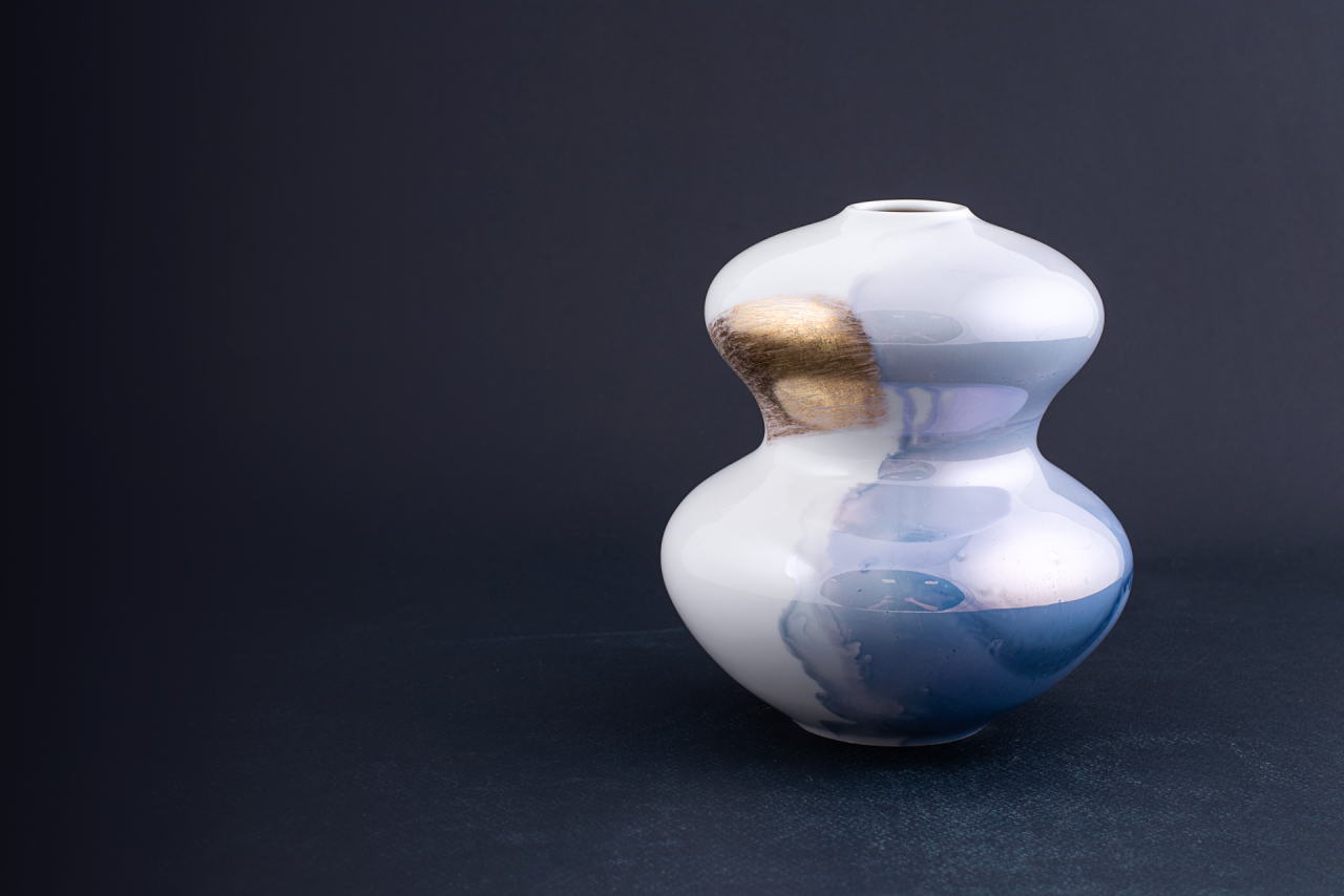 Ваза Атмосферные Явления на форме Тыква, арт 60.15874.00.1, 