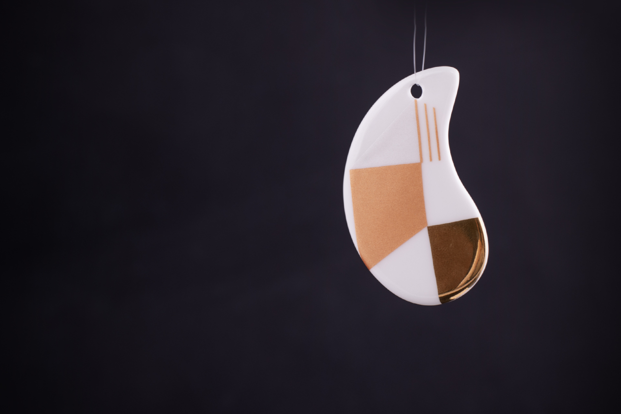 Кулон Геометрия, форма Капля арт 60.21103.00.1, 