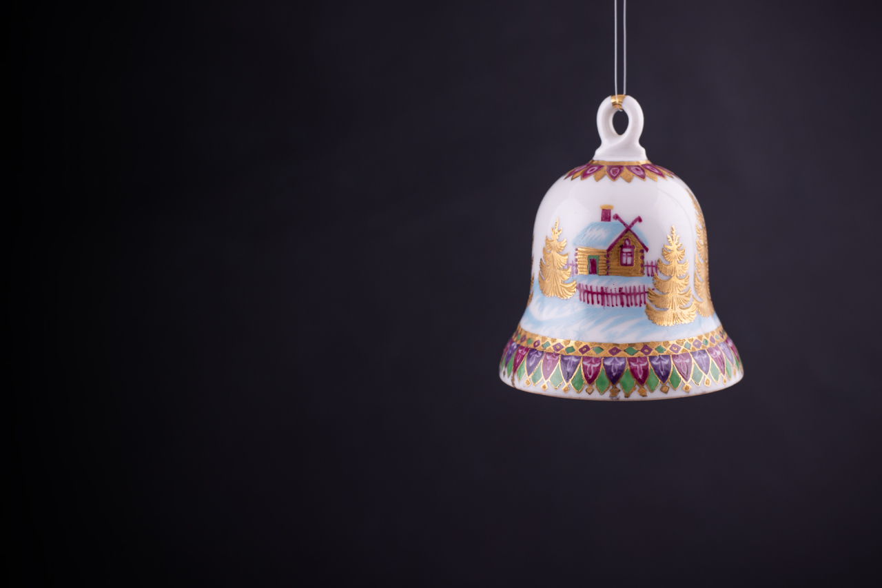 Колокольчик Петелька, Мишка с балалайкой арт 60.01374.00.1, 