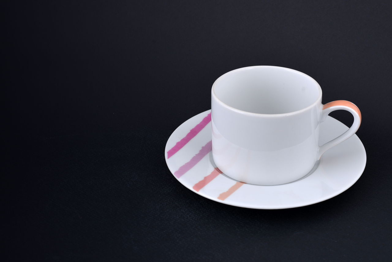 Чашка чайная Апрель, на форме Оптима, арт 60.13078.00.1, 