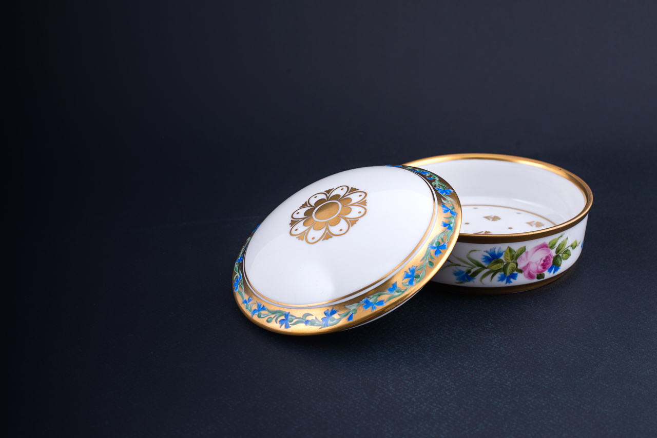 Шкатулка Райский сад, на форме Круглая, арт 45.03150.00.1, 