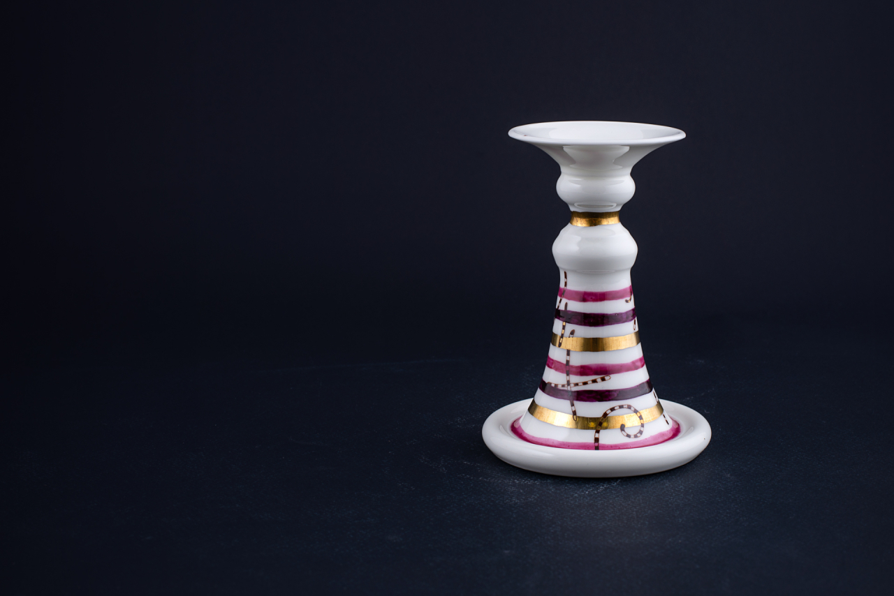 Подсвечник высокий Праздник, на форме Классика, арт 60.01209.00.1, 